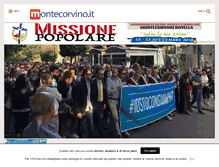 Tablet Screenshot of montecorvino.it